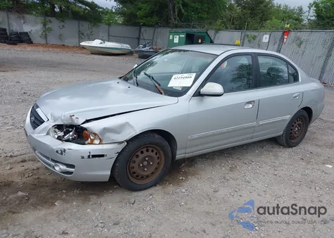 2004 Hyundai Elantra Gls/Gt z USA, uszkodzony, nr VIN KMHDN46D14U790939